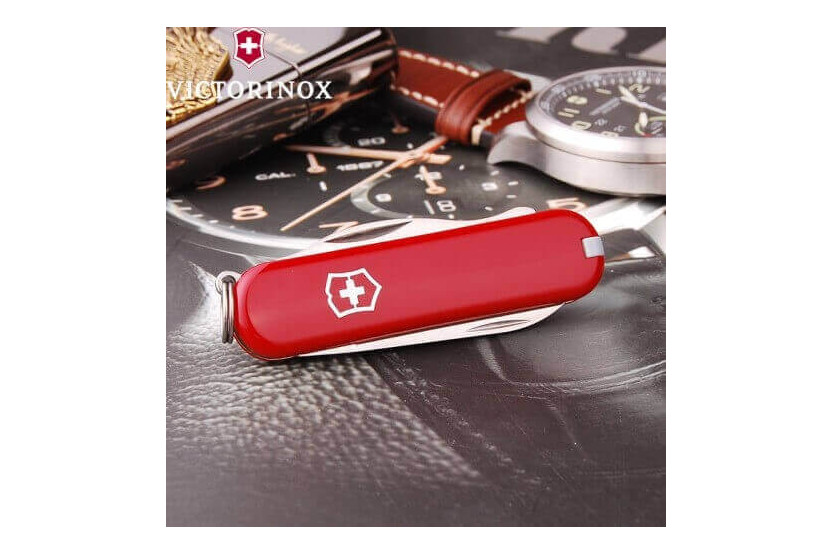 Victorinox schweizerkniv Rally rød 58 mm 9 funktioner