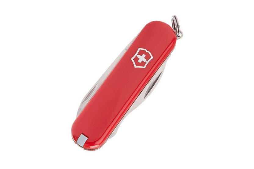 Navaja Victorinox Swiss Rally roja 58mm 9 funciones