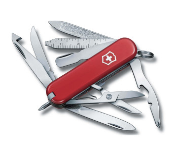 Victorinox sveitsisk lommekniv Minichamp rød 58 mm 18 funksjoner