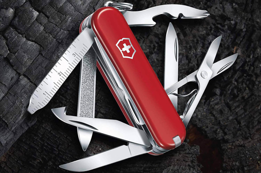 Victorinox Sveitsin taskuveitsi Minichamp punainen 58mm 18 toimintoa
