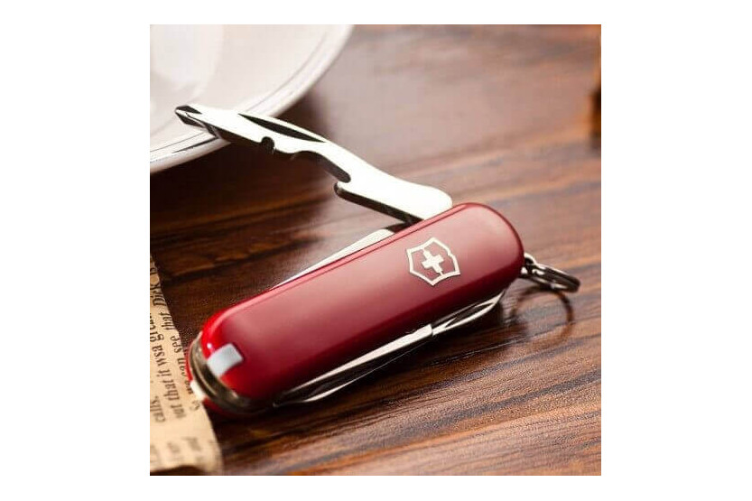 Victorinox Zwitsers zakmes Rambler rood 58mm 10 functies