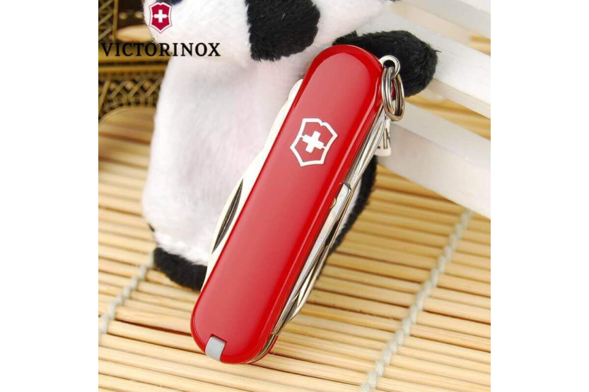 Victorinox Swiss Pocket Knife Rambler red 58mm 10 functions