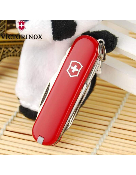 Victorinox Swiss Pocket Knife Rambler rosso 58 mm 10 funzioni