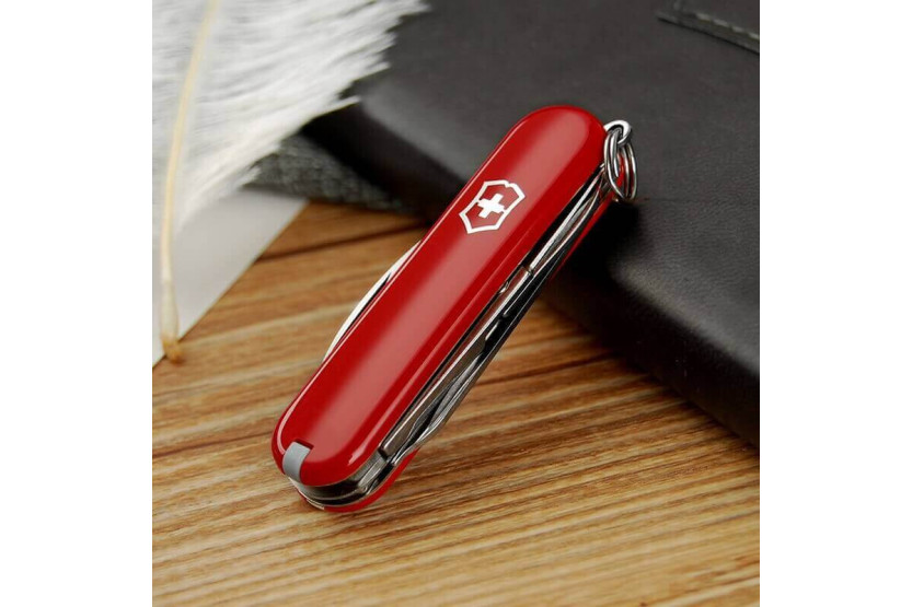 Victorinox Sveitsin taskuveitsi Rambler punainen 58mm 10 toimintoa