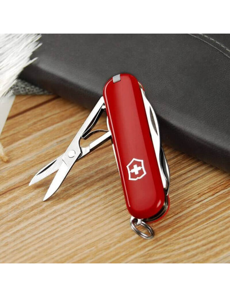 Victorinox schweizisk lommekniv Rambler rød 58mm 10 funktioner