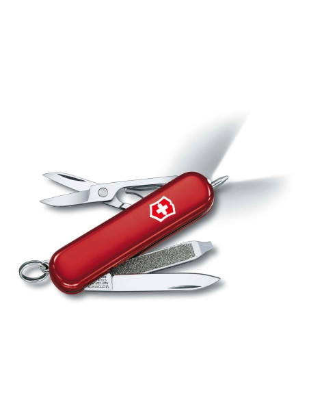 Victorinox Swiss Pocket Knife 5 pieces Signature lite Red