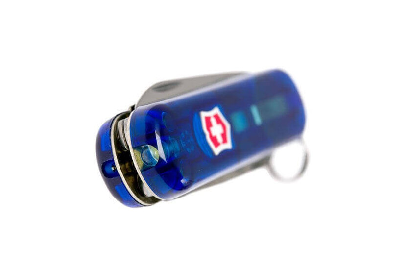 Schweizer Messer Victorinox Signature Lite transluzent blau 58mm 7 Funktionen