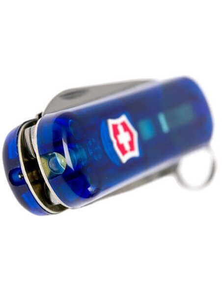 Schweizer Messer Victorinox Signature Lite transluzent blau 58mm 7 Funktionen