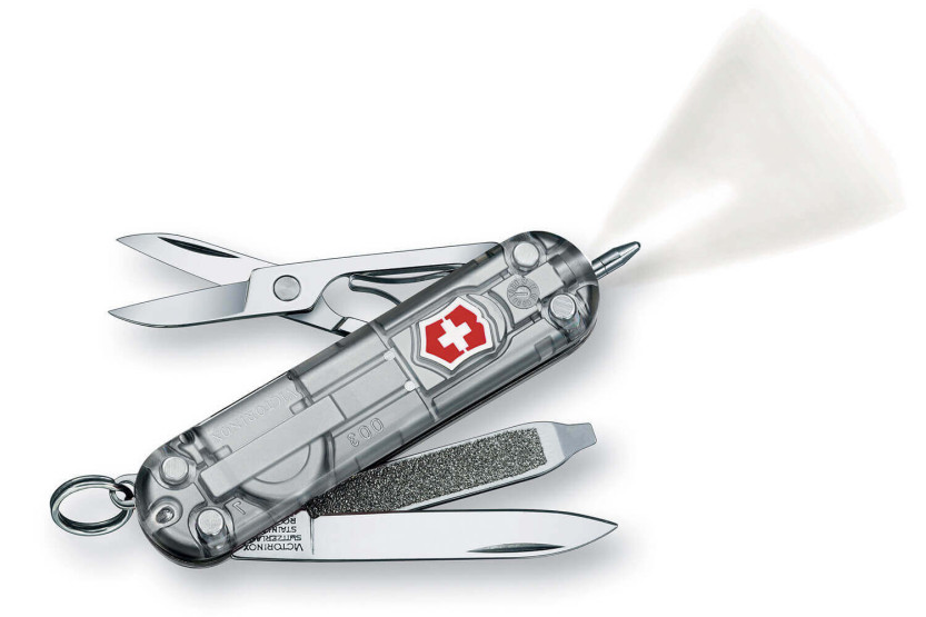 Victorinox Zwitsers zakmes Signature Lite Silvertech 58mm 7 functies
