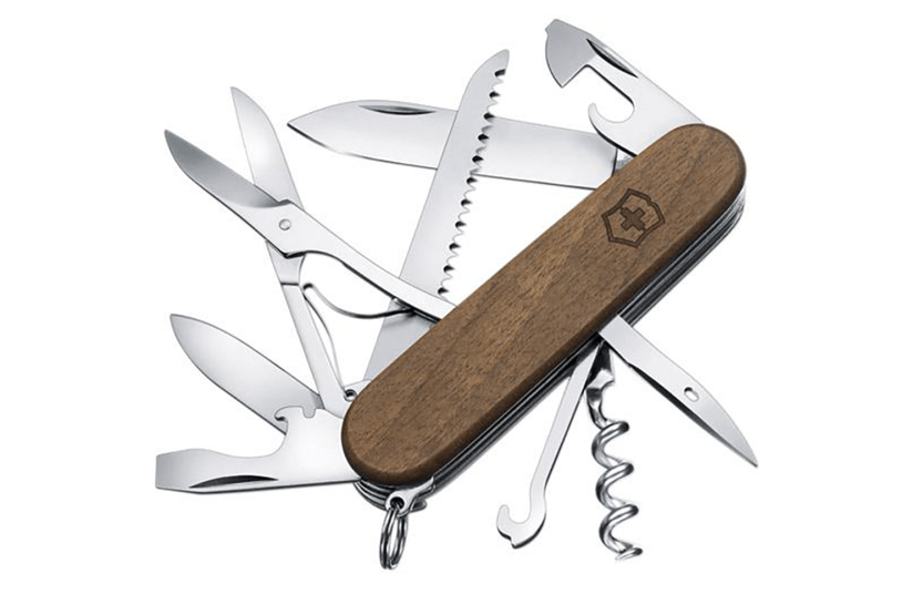 Navaja Suiza Victorinox Huntsman nogal 91mm 13 funciones