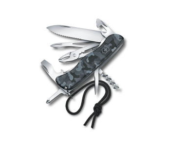 Victorinox Sveitsin taskuveitsi 10 kpl 111mm Skipper Camouflage navy 18 toimintoa