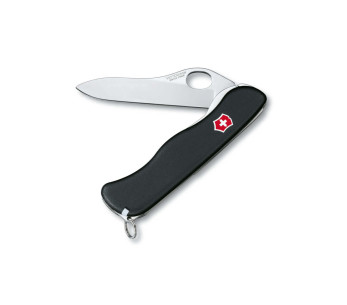 Canivete suíço Victorinox Sentinel Cabo preto com clipe para uma mão 111 mm