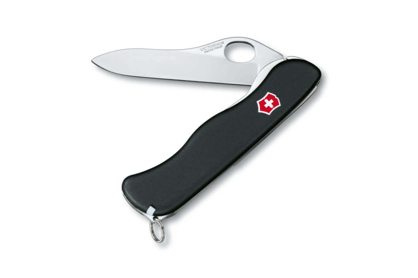 Victorinox Swiss Pocket Knife Sentinel Enhåndsclip sort håndtag 111 mm