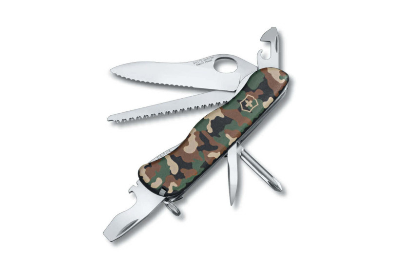 Victorinox Swiss Pocket Knife Trailmaster camouflage handle 111mm 12 functions