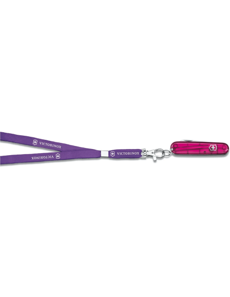 Victorinox My First Swiss Zakmes voor kinderen roze doorschijnend 84mm 9 functies