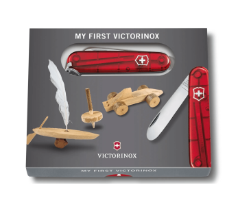 Canivete suíço Victorinox para crianças My First rosa translúcido 84 mm 9 funções 2