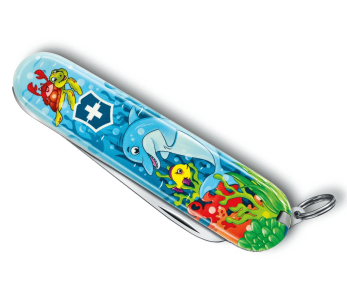 Victorinox My First Swiss Army Knife for Children edição animal motivo golfinho 84mm 9 funções 2