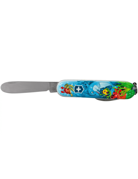 Victorinox My First Swiss Army Knife per bambini edizione animale motivo delfino 84 mm 9 funzioni