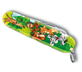 Victorinox My First Swiss Army Knife for Children edição animal motivo coelho 84mm 9 funções 2