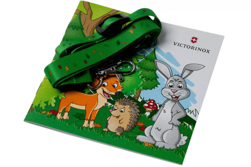 Victorinox My First schweizerkniv til børn animal edition kaninmotiv 84 mm 9 funktioner