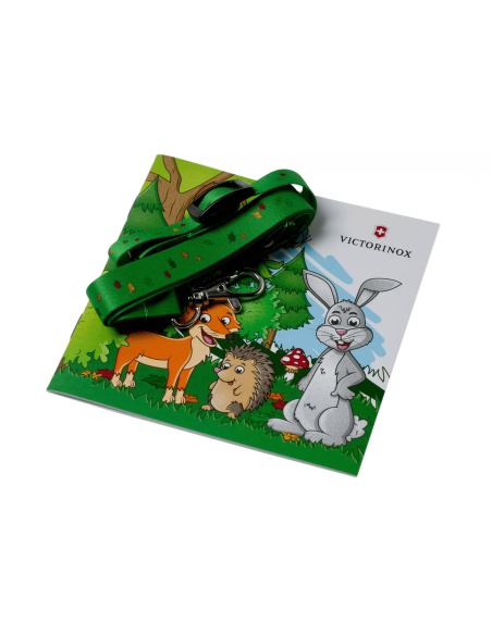 Victorinox My First Swiss Army Knife for Children edição animal motivo coelho 84mm 9 funções