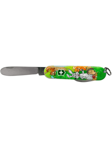 Victorinox My First schweizerkniv til børn animal edition kaninmotiv 84 mm 9 funktioner