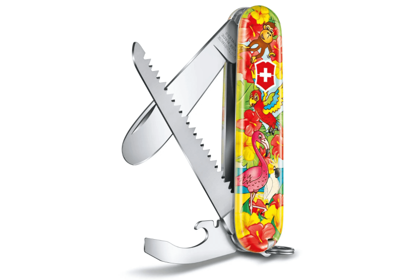 Victorinox My First Swiss Army Knife for Children animal edition parrot design 84mm 9 functions