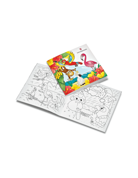 Victorinox My First Swiss Army Knife for Children animal edition parrot design 84mm 9 funções