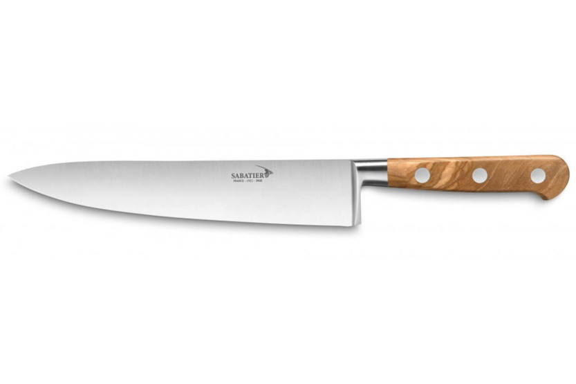 Faca de chef Ideal Sabatier DEG 20cm em madeira de oliveira