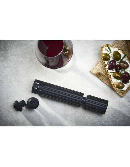 Pompe de Conservation Peugeot Preserve Duo double fonction vin & effervescent + 3 korkkia