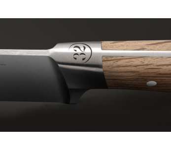 Nakiri knife 16cm 32 Dumas Signature green oak handle 2