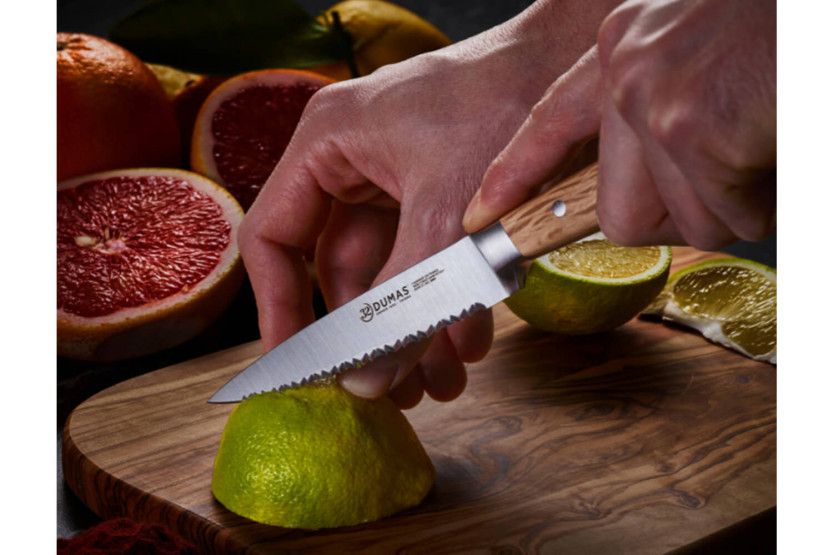 12 cm 32 Dumas Signature universalkniv i grønn eik