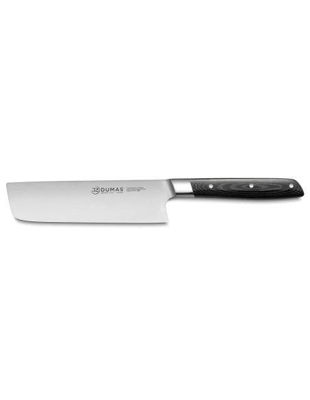 Nakiri veitsi 16cm 32 Dumas Signature micarta kahva