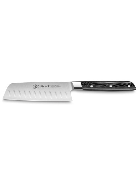 Cuchillo santoku Dumas Signature de 13 cm 32 con mango de micarta