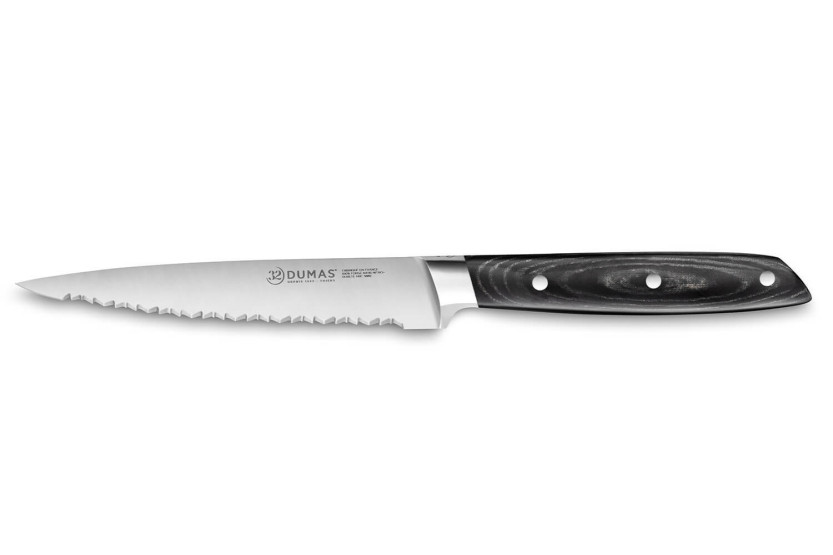 12 cm 32 Coltello multiuso Dumas Signature con manico in micarta