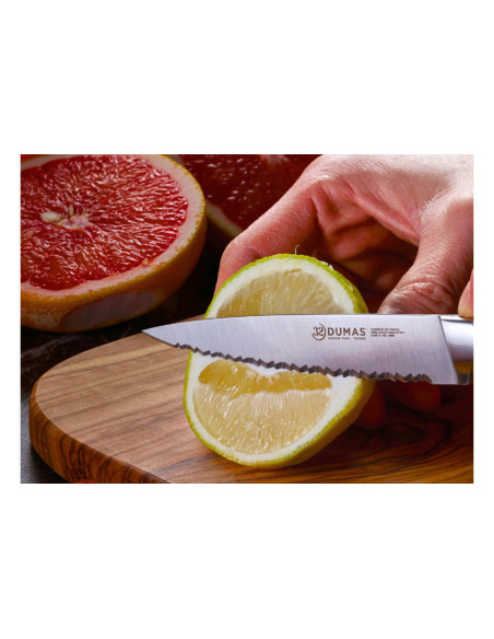 Faca utilitária 12cm 32 Dumas Signature com cabo de micarta