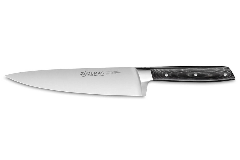 Kochmesser 20cm 32 Dumas Signature Micarta-Griff