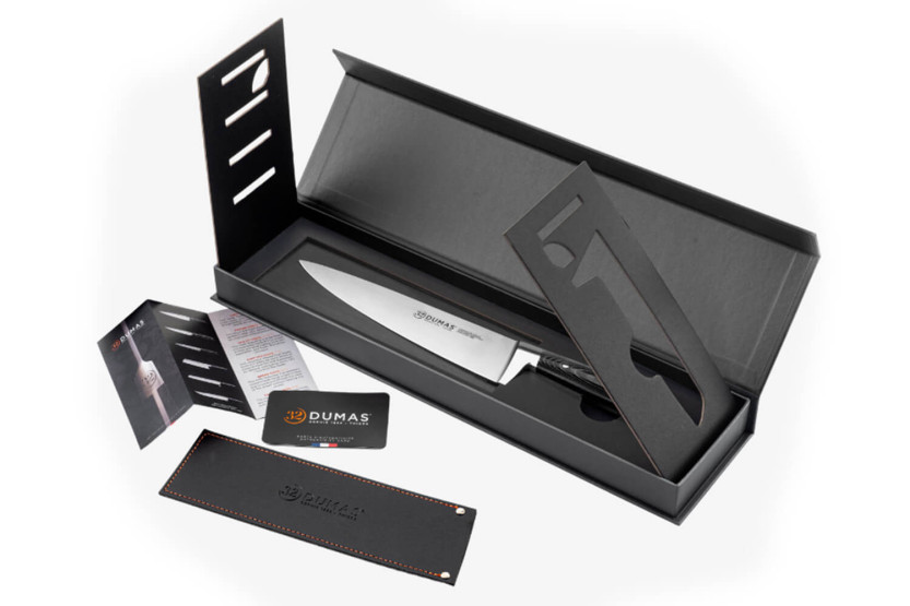 Chef knife 20cm 32 Dumas Signature micarta handle