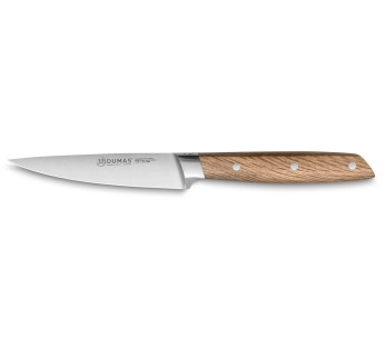 32 Dumas Signature 10cm skalkniv med grönt ekhandtag
