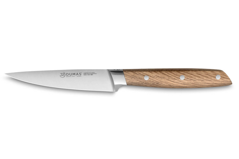 32 Dumas Signature 10cm paring knife with green oak handle