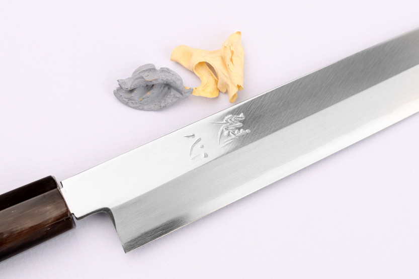 Yanagiba-Messer 24cm japanisch handgefertigt Nakamura Kaishin Ginsan Mirror