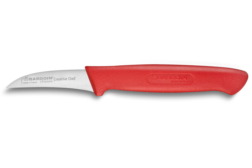 Bargoin Creative Chef spelucchino a becco d'uccello da 6 cm con manico sovrastampato rosso