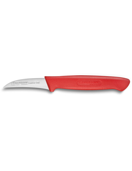 Bargoin Creative Chef spelucchino a becco d'uccello da 6 cm con manico sovrastampato rosso