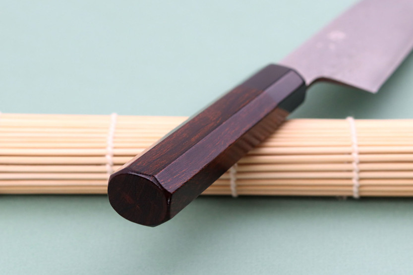 Kochmesser 21cm japanisch handgefertigt Nakamura Kaishin Ginsan Damast