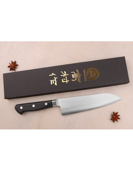 16,5cm Takamura VG10 Polerad japansk santokukniv