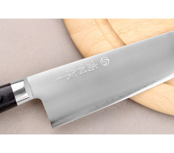 16,5 cm VG10 Coltello santoku Takamura lucido, fatto a mano in Giappone 2