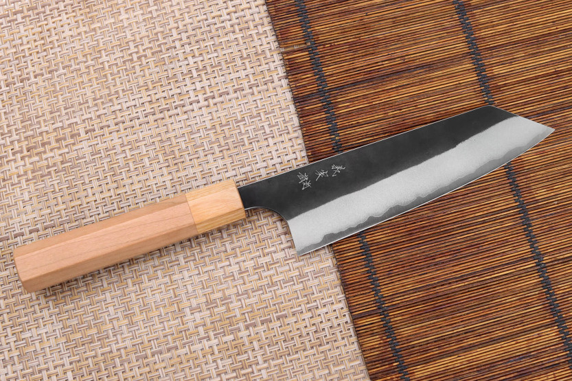 Faca bunka japonesa artesanal Yoshimi Kato AS Brut 16,5cm