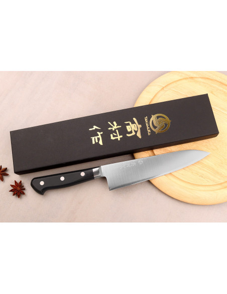 18 cm Takamura VG10 poleret japansk håndlavet kokkekniv