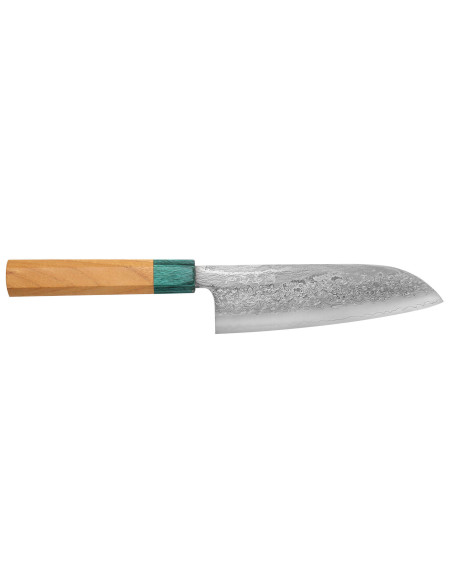 VG10 Makoto Kurosaki Kodama 16,5 cm japansk håndlaget santoku-kniv
