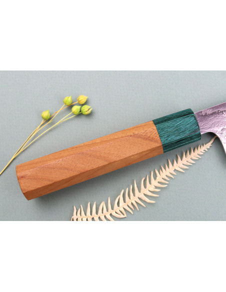 VG10 Makoto Kurosaki Kodama 16,5 cm japansk håndlaget santoku-kniv